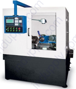 Gear chamfering machine