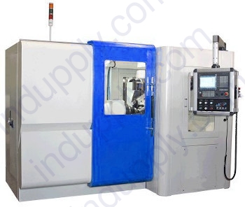 Gear chamfering machine